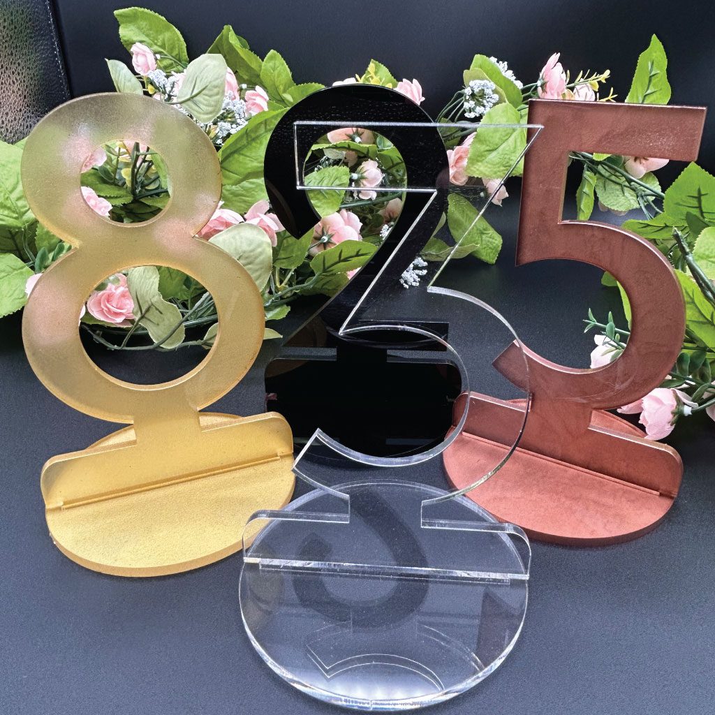 Party Table Numbers - Signs Depot